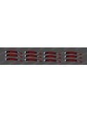 Stickers Rims Sworks AV+AR (Black/red)- Sworks Turbo Levo