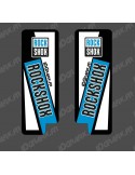 Sticker Schutz-Federgabel Von RockShox (Blau) - Specialized Turbo-Levo