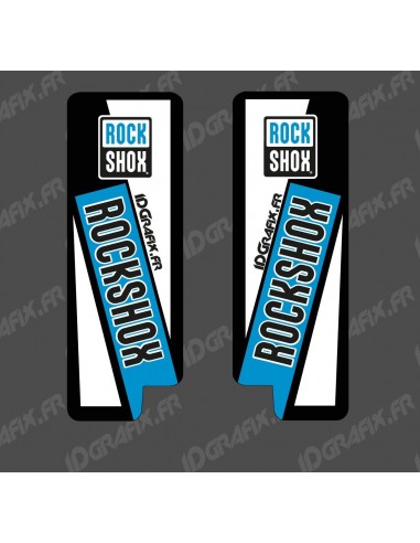 Sticker Schutz-Federgabel Von RockShox (Blau) - Specialized Turbo-Levo