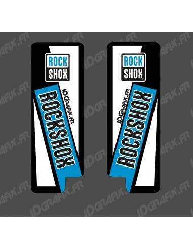 Stickers Protection Fourche RockShox (Bleu) - Specialized Turbo Levo