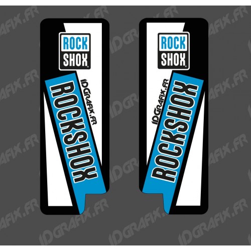 Stickers Protection Fork RockShox (Blue) - Specialized Turbo Levo - IDgrafix