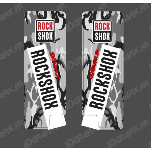 Adhesius De Protecció De Forquilla RockShox D (Vermell) - Especialitzada Turbo Levo -idgrafix