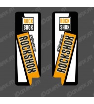 Stickers Protection Fork RockShow (Orange) - Specialized Turbo Levo