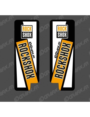 Stickers Protection Fork RockShow (Orange) - Specialized Turbo Levo