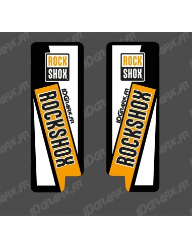 Stickers Protection Fourche RockShow (Orange) - Specialized Turbo Levo