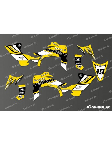 Kit décoration 60eme Yamaha Full (Jaune) - IDgrafix - Yamaha YFZ 450 / YFZ 450R