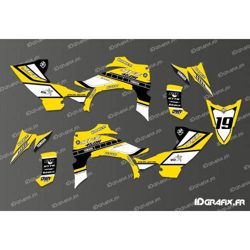 Kit décoration 60eme Yamaha Full (Jaune) - IDgrafix - Yamaha YFZ 450 / YFZ 450R