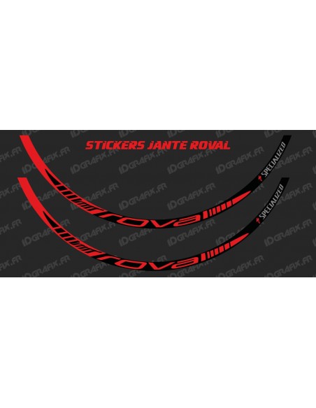 Lot 2 Adhesius De Rim Roval (Vermell) -idgrafix Lot 2 Adhesius De Rim Roval (Vermell) -idgrafix