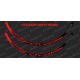 Lot 2 Stickers Rim Roval (Red) - IDgrafix