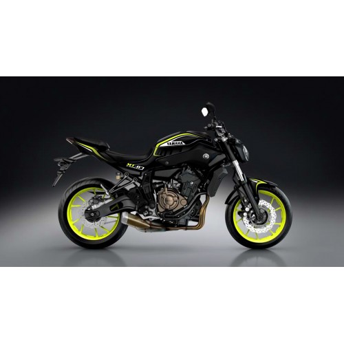Kit dekor Night Fluo Edition - IDgrafix - Yamaha MT-07