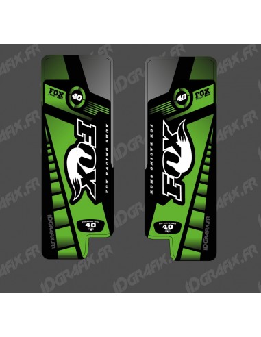 Stickers Protection Fork Fox Edition (Green) - Specialized Turbo Levo