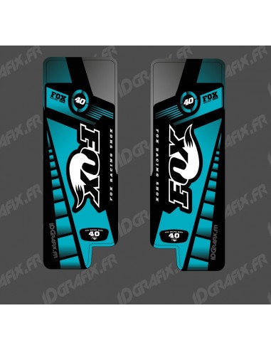 Stickers Protection Fork Fox Edition (Blue) - Specialized Turbo Levo