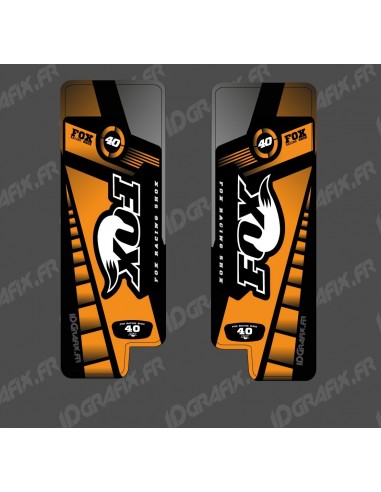 Sticker Schutz-Gabel, Fox-Edition (Orange) - Specialized Turbo-Levo