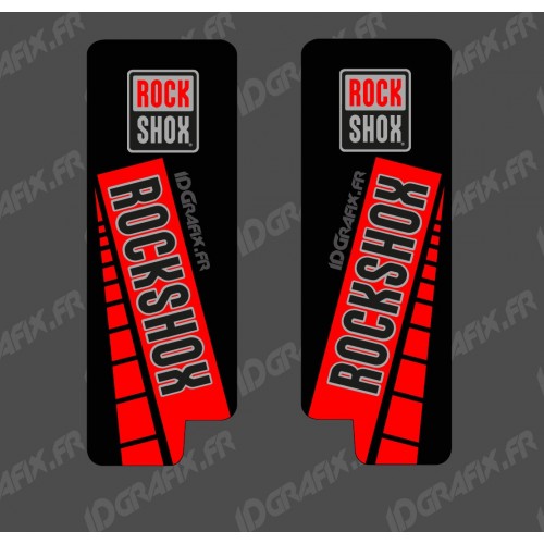 Adhesius de Protecció de Forquilla RockShox GP (Vermell) - Especialitzada Turbo Levo -idgrafix