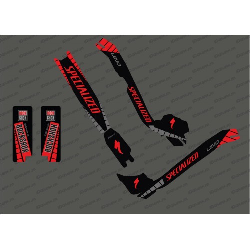 Kit deco 100% Custom - Specialized Turbo Levo - Matton - IDgrafix