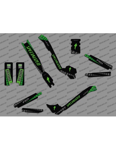 Kit deco GP Edizione Completa (Verde) - Specialized Turbo Levo