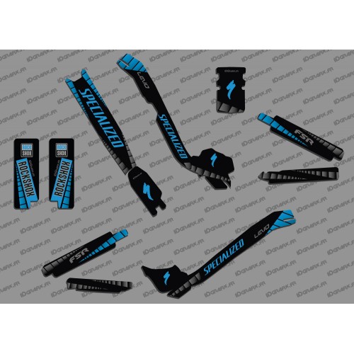 Kit deco GP Edition Full (Blue) - Specialized Turbo Levo-idgrafix