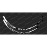 Lot 2 Stickers Rim Roval (White) - IDgrafix