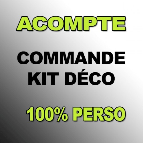 Acompte Kit déco 100 % Perso - VTT-idgrafix