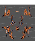 Kit dekor Brush Series (Orange), Medium - IDgrafix - Can-Am Outlander G2 - ()