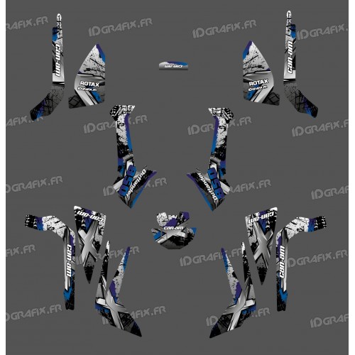 Kit dekor Brush Series (Grau) Medium - IDgrafix - Can-Am Outlander G2 - ()