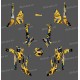 Kit decoration Brush Series (Yellow) Medium - IDgrafix - Can Am Outlander (G2) - IDgrafix
