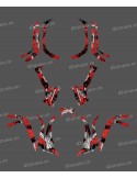 Kit decoration Light Brush (Red) - IDgrafix - Can Am series The Outlander