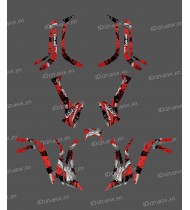 Kit Luce della decorazione a Pennello (Rosso) - IDgrafix - Can Am serie Outlander