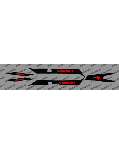 Kit déco Black Light (RED)- Specialized Turbo Levo SWORKS