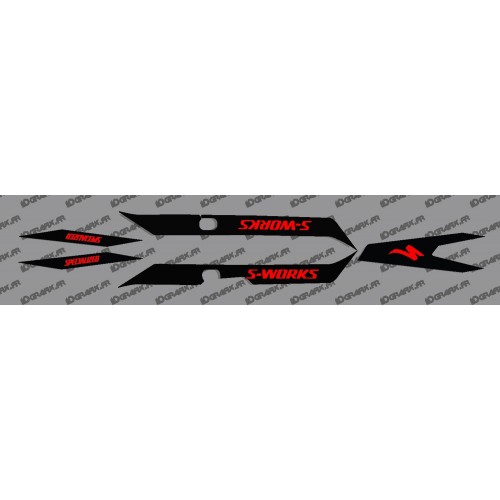 Kit deco Black Light (RED)- Specialized Turbo Levo SWORKS - IDgrafix