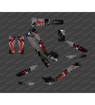 Kit déco Brush Edition Full (Noir/Rouge) - Specialized Turbo Levo