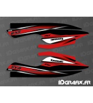 Kit decorazione Replica 2010 (in rosso) per Kawasaki SXR 800