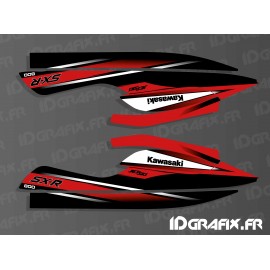 Kit decoration Replica 2010 (red) for Kawasaki SXR 800 - IDgrafix