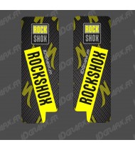 Adhesius De Protecció De Forquilla RockShox De Carboni (Groc) - Especialitzada Turbo Levo -idgrafix