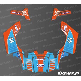 Kit dekor Replikat Gulf - IDgrafix - Polaris RZR 800S / 800 (option Türen)