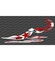 Kit de decoració de Roca Blanc/Vermell per a Seadoo RXP-X 260 / 300 -idgrafix