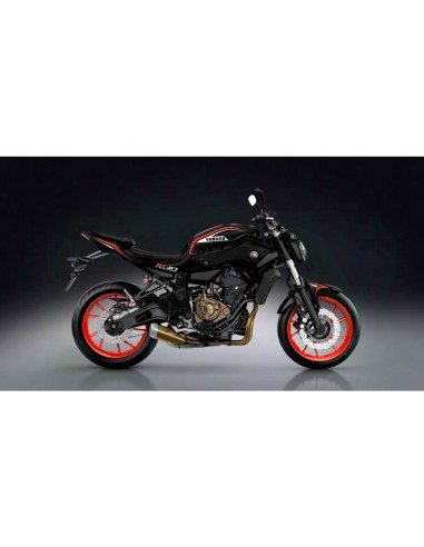 Kit décoration Night Red Edition - IDgrafix - Yamaha MT-07