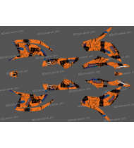 Kit décoration Brush Edition Orange (Full) - IDgrafix - TGB Target