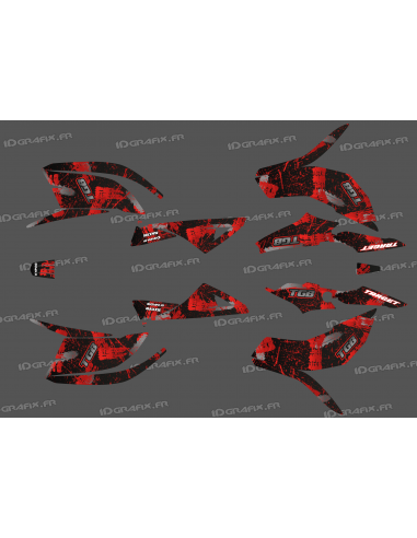 Kit de decoración de Pincel Edición Negro/Rojo (Completo) - IDgrafix - TGB Destino
