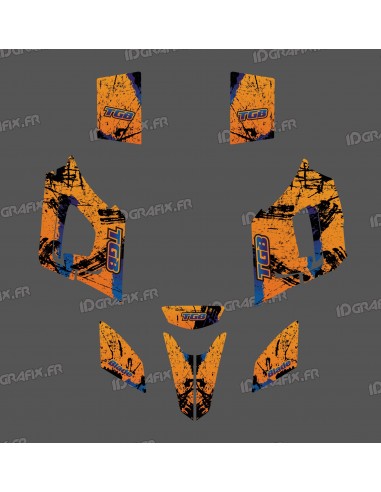 Kit décoration Brush Orange Edition - IDgrafix - TGB Blade