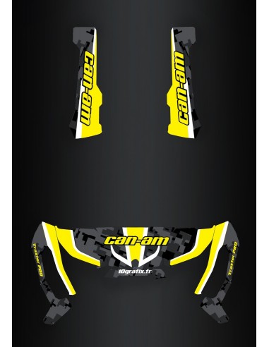 Kit decoration Camo Edition Yellow - IDgrafix - Can Am Traxter