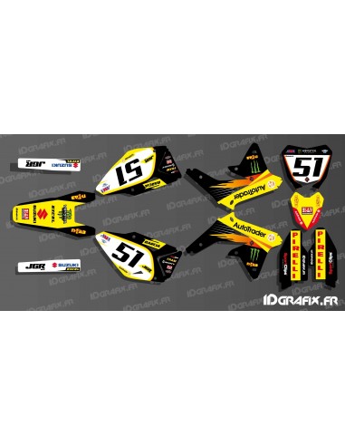 Kit Déco Barcia 2017 Réplica pour Suzuki RM /RMZ