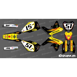 Kit Déco Barcia 2017 Répliqua pour Suzuki RM /RMZ - IDgrafix