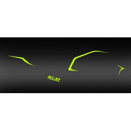 Kit dekor Line Fluo Gelb - IDgrafix - Yamaha MT-07
