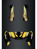 Kit decoration X team Edition Yellow - IDgrafix - Can Am Traxter