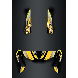 Kit decoration X team Edition Yellow - IDgrafix - Can Am Traxter - IDgrafix
