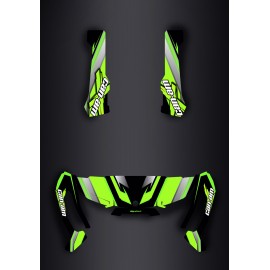 Kit decoration X team Edition Green - IDgrafix - Can Am Traxter - IDgrafix