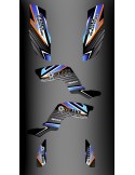 Kit décoration Factory Edition Bleu - IDgrafix - Yamaha 700 Raptor