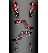 Kit décoration Factory Edition Rouge - IDgrafix - Yamaha 700 Raptor