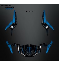 Kit decoration 100% Custom Monster Blue - IDgrafix - Polaris RZR 1000 S/XP
